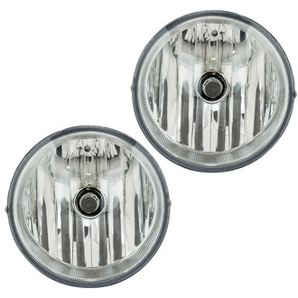 TRQ® - Driver or Passenger Side Replacement Fog Lights