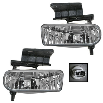 TRQ® - Passenger Side Replacement Fog Lights