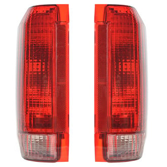 TRQ® - Driver and Passenger Side Replacement Tail Lights