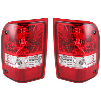 TRQ® - Driver and Passenger Side Replacement Tail Lights
