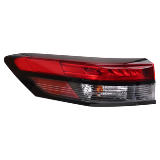 TRQ® - Driver Side Outer Replacement Tail Light