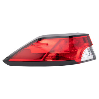 TRQ® - Driver Side Outer Replacement Tail Light