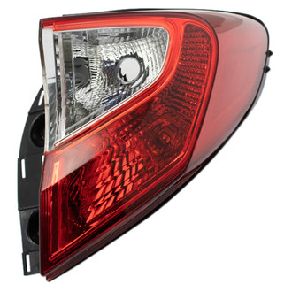 TRQ® - Passenger Side Outer Replacement Tail Light