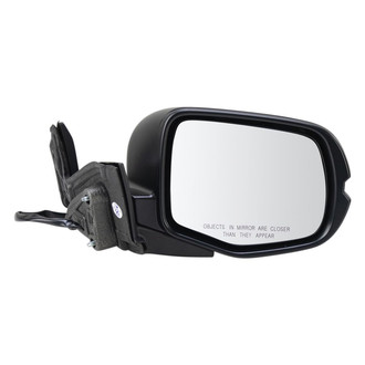 TRQ® - Passenger Side Power View Mirror (Non-Heated, Foldaway)
