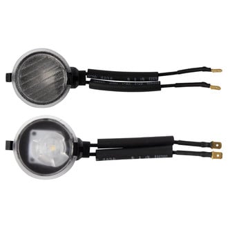 TRQ® - Driver and Passenger Side View Mirror Puddle Light Set