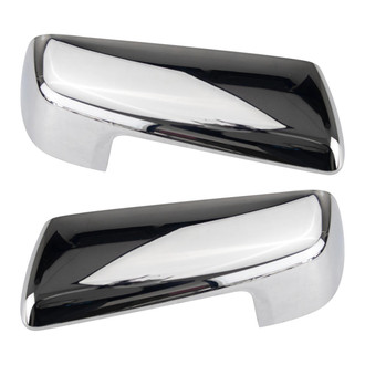 TRQ® - Chrome Driver and Passenger Side Mirror Covers