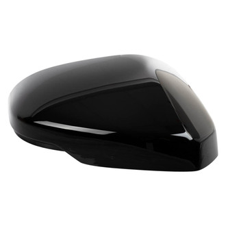 TRQ® - Smooth Black Passenger Side Mirror Cover