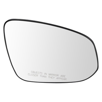 TRQ® - Passenger Side View Mirror Glass