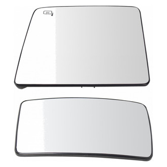 TRQ® - Driver Side Towing Mirror Glass Set (Heated)