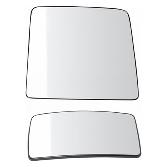 TRQ® - Passenger Side Manual View Mirror Glass Set