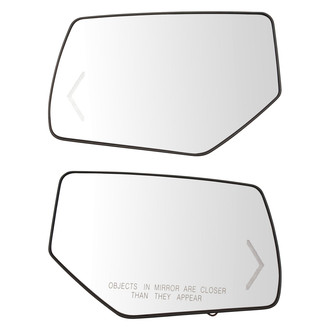 TRQ® - Driver and Passenger Side Power View Mirror Glass Set (Heated)