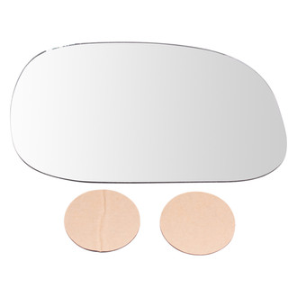 TRQ® - Driver Side View Mirror Glass