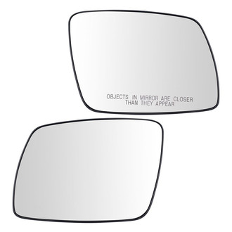 TRQ® - Driver and Passenger Side View Mirror Glass Set