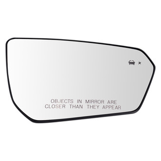TRQ® - Passenger Side View Mirror Glass (Heated)