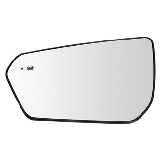 TRQ® - Driver Side View Mirror Glass (Heated)