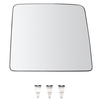 TRQ® - Passenger Side Manual View Mirror Glass