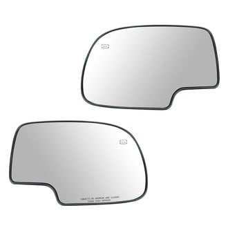 TRQ® - Driver and Passenger Side Power View Mirror Glass Set (Heated)