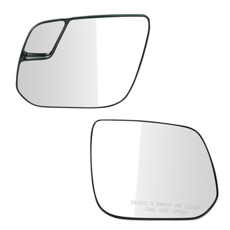 TRQ® - Driver and Passenger Side Power View Mirror Glass Set (Heated)
