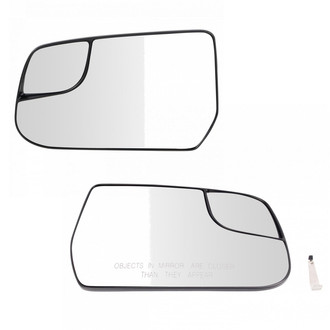 TRQ® - Driver and Passenger Side Power View Mirror Glass Set