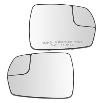 TRQ® - Driver and Passenger Side View Mirror Glass Set