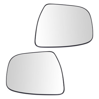 TRQ® - Driver and Passenger Side View Mirror Glass Set