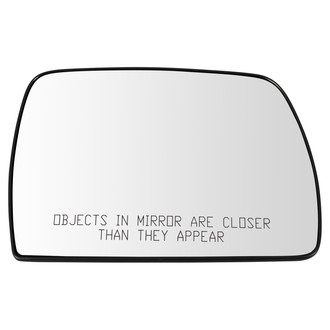 TRQ® - Passenger Side View Mirror Glass (Heated)