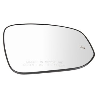 TRQ® - Passenger Side View Mirror Glass
