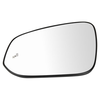 TRQ® - Driver Side View Mirror Glass