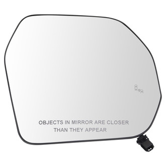 TRQ® - Passenger Side View Mirror Glass (Heated)