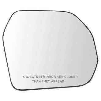 TRQ® - Passenger Side View Mirror Glass