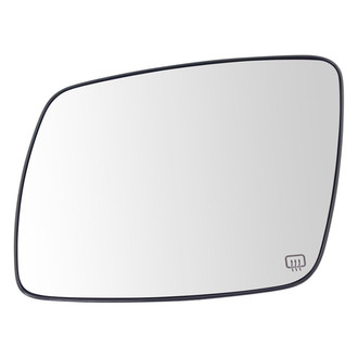 TRQ® - Driver Side View Mirror Glass (Heated)