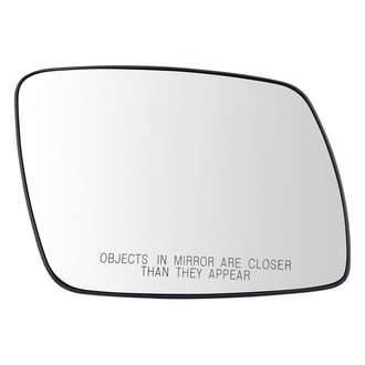 TRQ® - Passenger Side View Mirror Glass