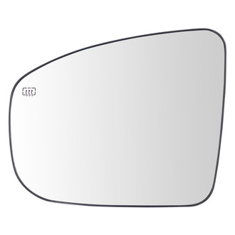TRQ® - Driver Side View Mirror Glass (Heated)