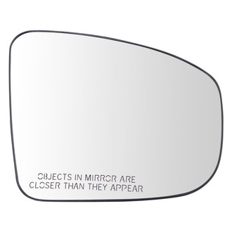 TRQ® - Passenger Side View Mirror Glass