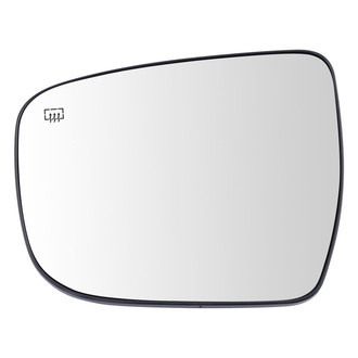 TRQ® - Driver Side View Mirror Glass (Heated)