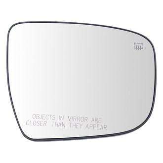 TRQ® - Passenger Side View Mirror Glass (Heated)