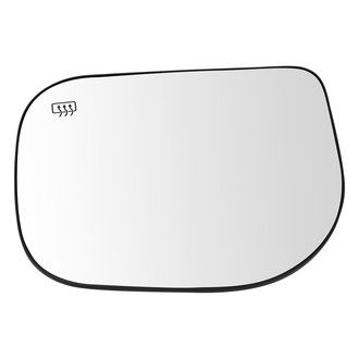 TRQ® - Driver Side View Mirror Glass