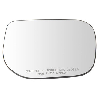TRQ® - Passenger Side View Mirror Glass