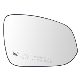 TRQ® - Passenger Side View Mirror Glass (Heated)