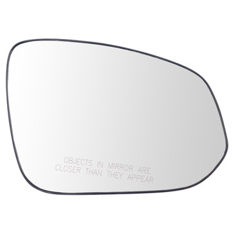 TRQ® - Passenger Side View Mirror Glass