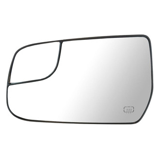 TRQ® - Driver Side Power View Mirror Glass (Heated)