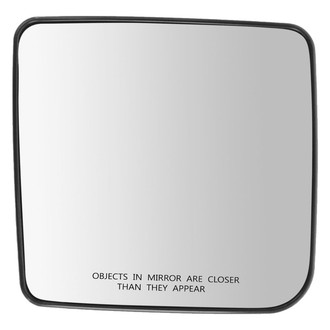 TRQ® - Passenger Side View Mirror Glass