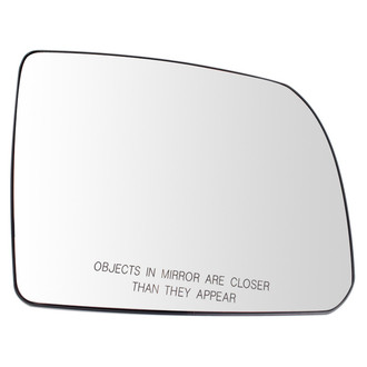 TRQ® - Passenger Side View Mirror Glass