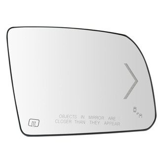 TRQ® - Passenger Side View Mirror Glass (Heated)
