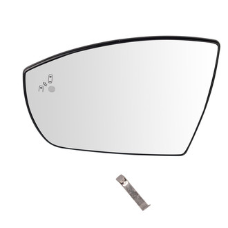 TRQ® - Driver Side View Mirror Glass (Heated)