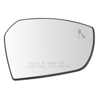 TRQ® - Passenger Side View Mirror Glass (Heated)