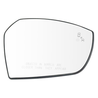 TRQ® - Passenger Side View Mirror Glass