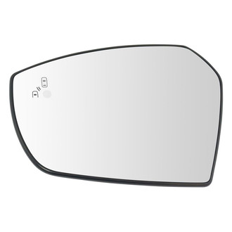 TRQ® - Driver Side View Mirror Glass
