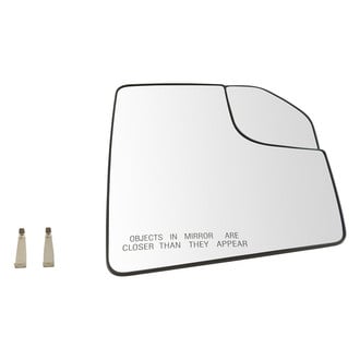 TRQ® - Passenger Side View Mirror Glass