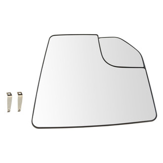 TRQ® - Driver Side View Mirror Glass